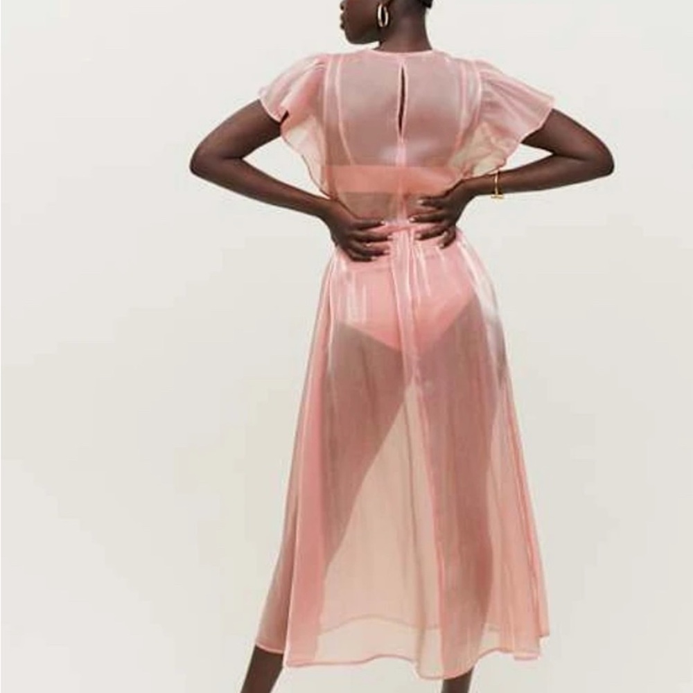 Reformation Sheer Glory Dress
